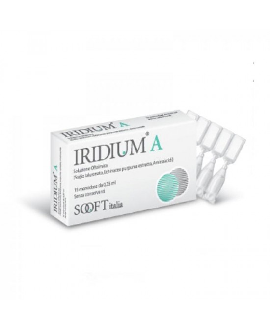 IRIDIUM A MONODOSE GOCCE OCULARI 15 FLACONCINI 0,35 ML - Gruppofarmastore.it
