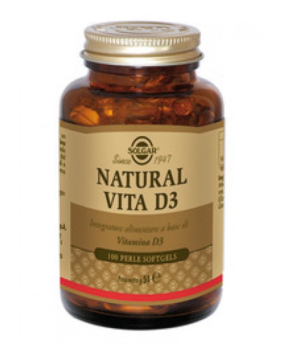 NATURAL VITA D3 100 PERLE - Gruppofarmastore.it