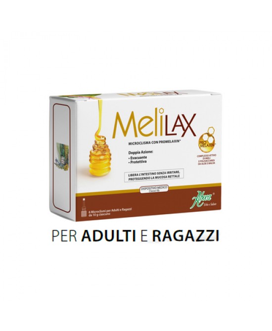 MELILAX ADULTI MICROCLISMI 6 PEZZI 10 G - Gruppofarmastore.it