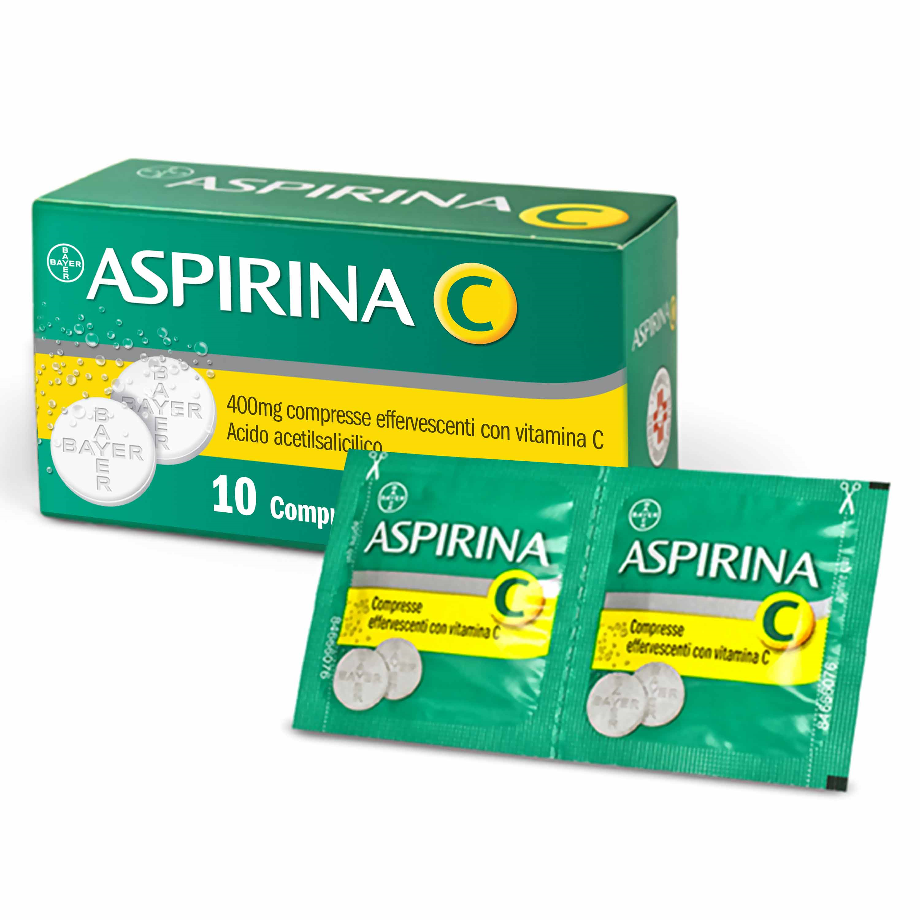 ASPIRINA C*10CPR EFF 400+240MG - Gruppofarmastore.it