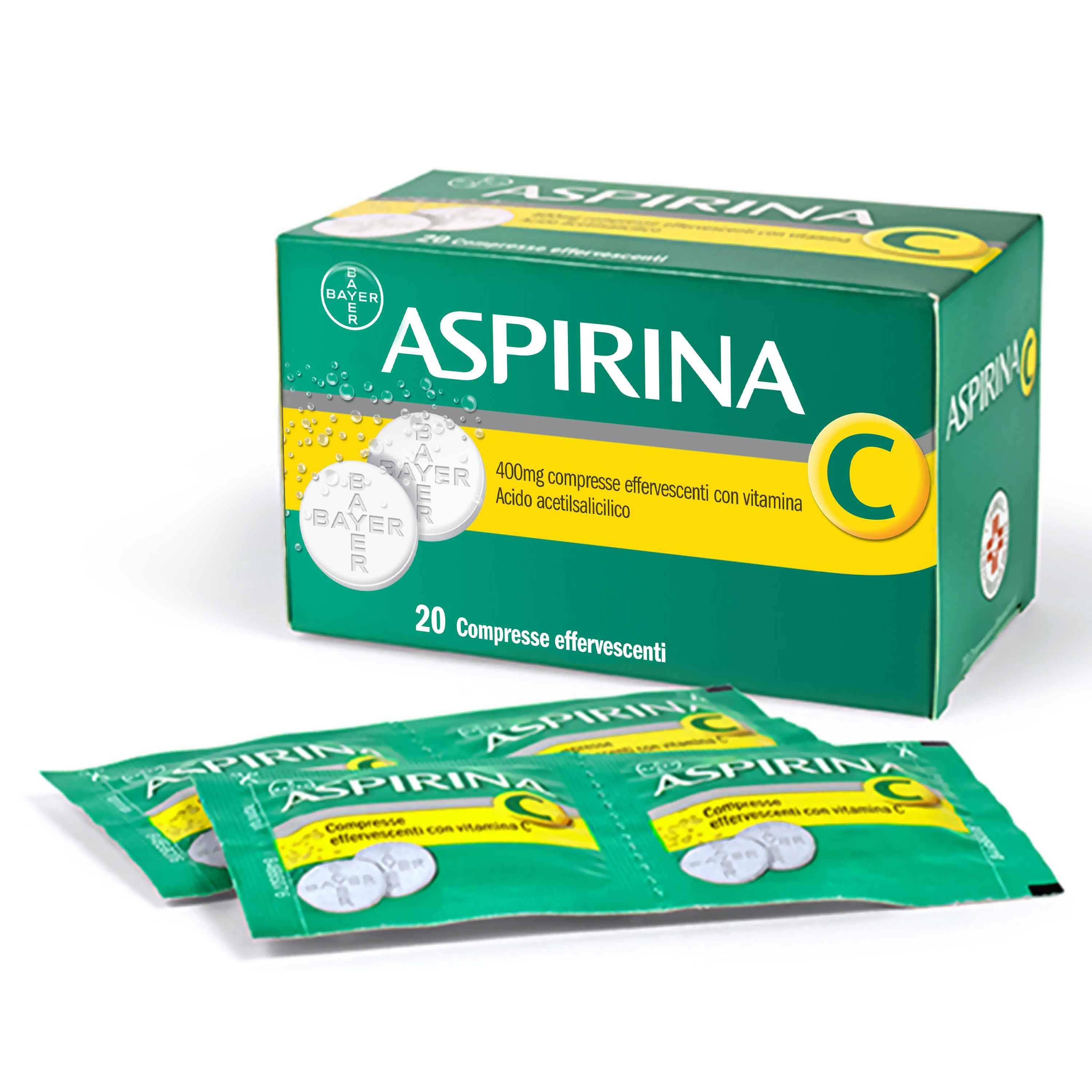 ASPIRINA C*20CPR EFF 400+240MG - Gruppofarmastore.it