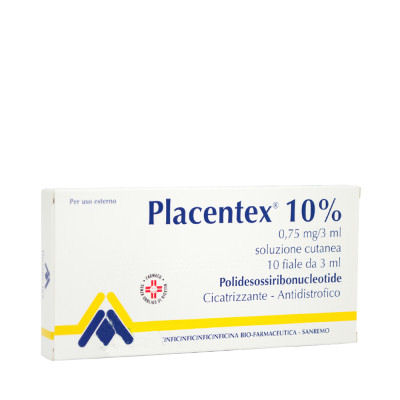 PLACENTEX*SOL CUT 10F 0,75MG - Gruppofarmastore.it