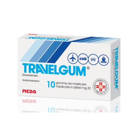 TRAVELGUM*10GOMME MAST 20MG - Gruppofarmastore.it