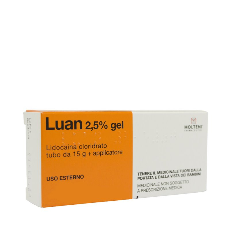 LUAN*GEL 15G 2,5%+APPLICATORE - Gruppofarmastore.it