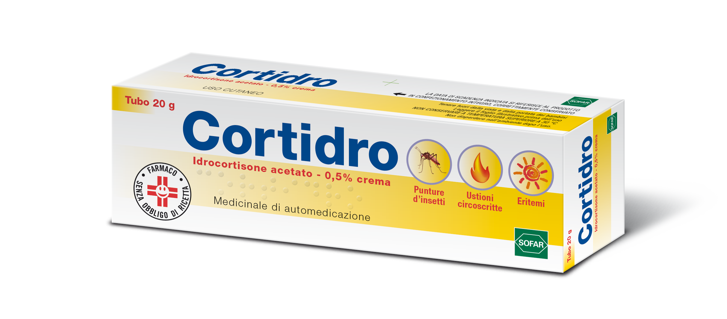CORTIDRO*CREMA 20G 0,5% - Gruppofarmastore.it