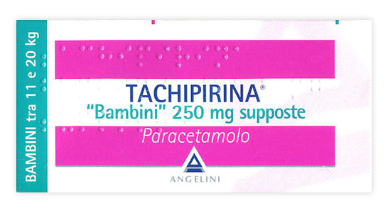 TACHIPIRINA*BB 10SUPP 250MG - Gruppofarmastore.it