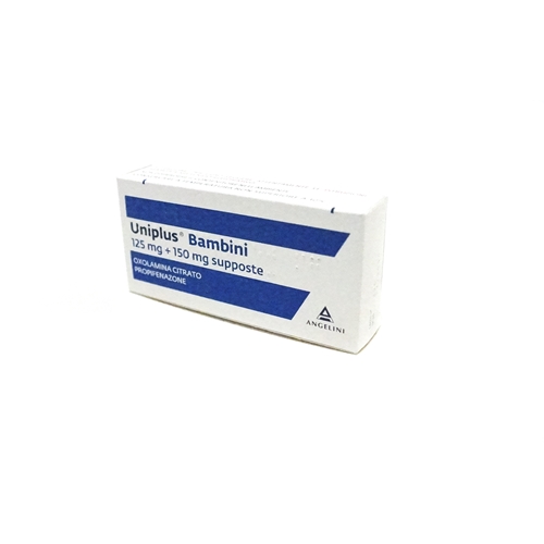 UNIPLUS*BB 10SUPP 125MG+150MG - Gruppofarmastore.it