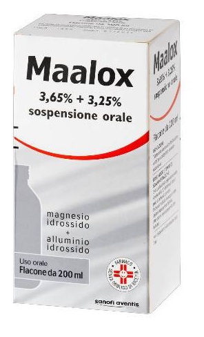 MAALOX*OS SOSP 200ML3,65+3,25% - Gruppofarmastore.it