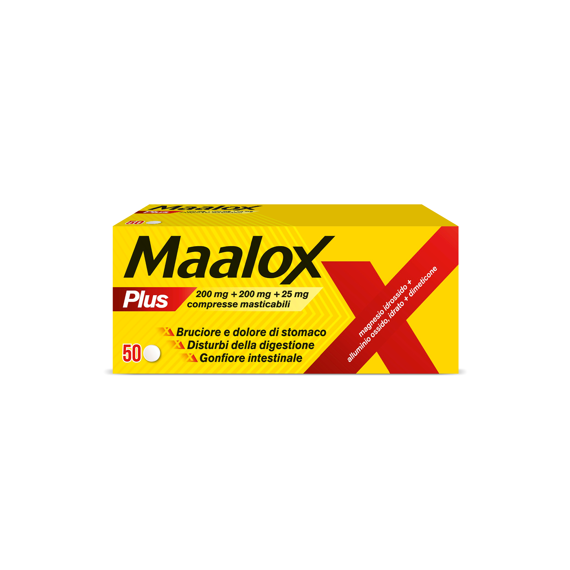 MAALOX PLUS*50CPR MAST - Gruppofarmastore.it