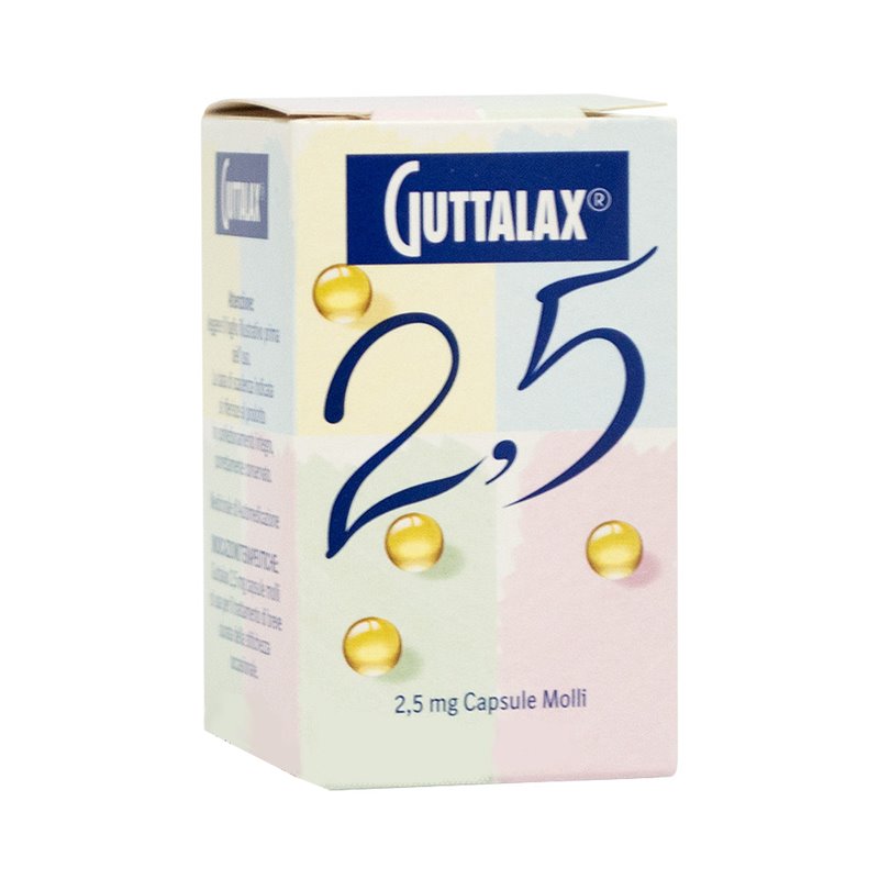 GUTTALAX*30CPS MOLLI 2,5MG - Gruppofarmastore.it