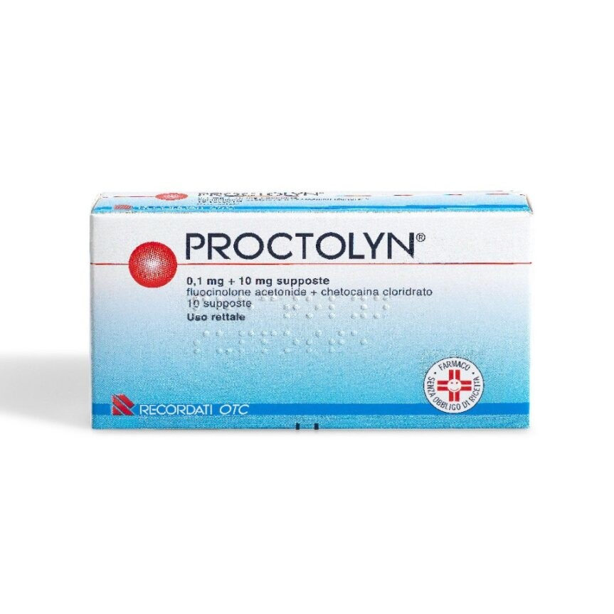PROCTOLYN*10SUPP 0,1MG+10MG - Gruppofarmastore.it