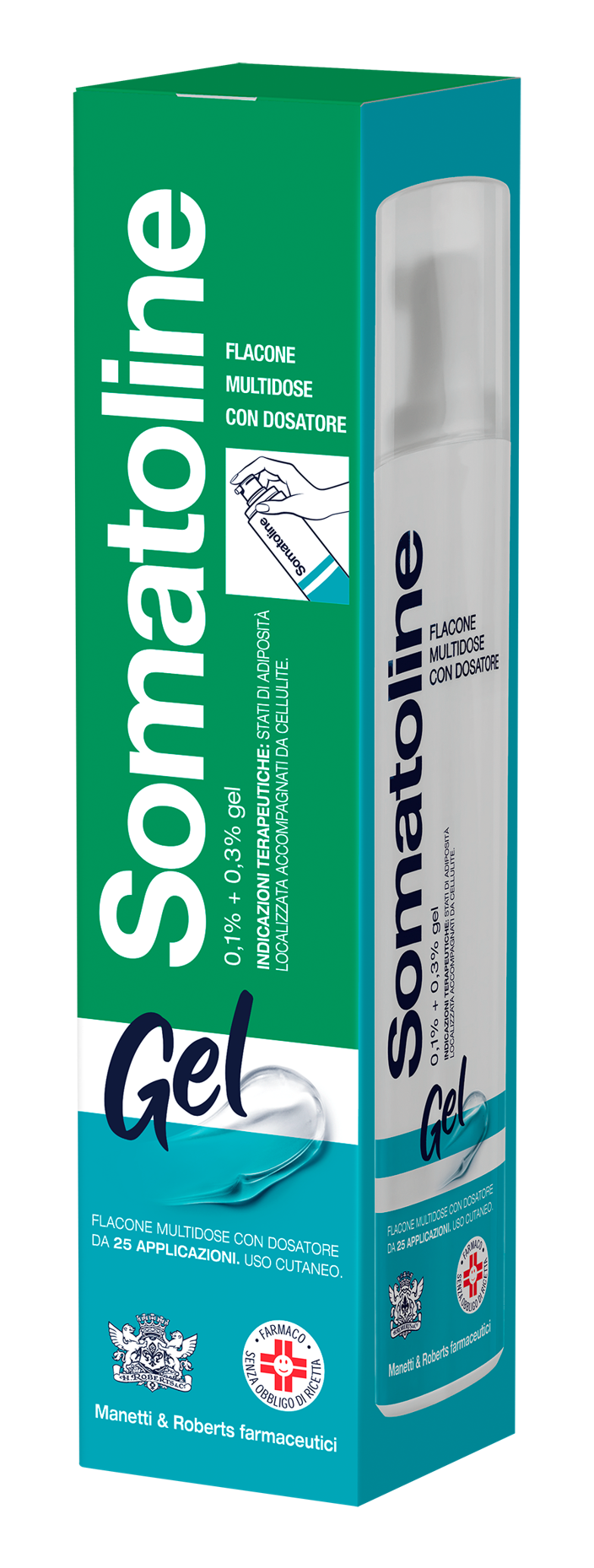 SOMATOLINE*GEL 250ML 0,15+0,3% - Gruppofarmastore.it