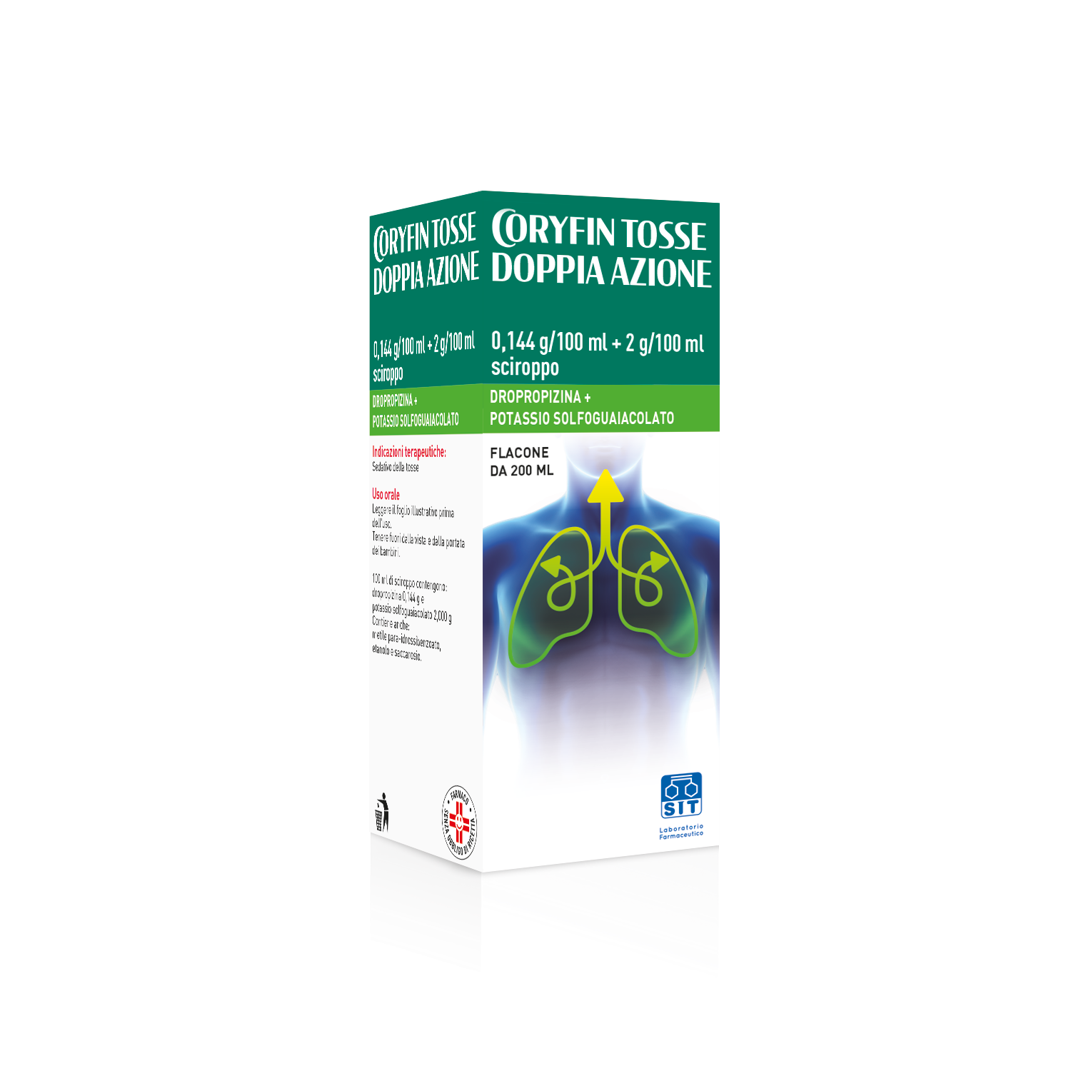 CORYFIN TOSSE DOPPIA AZ*200ML - Gruppofarmastore.it