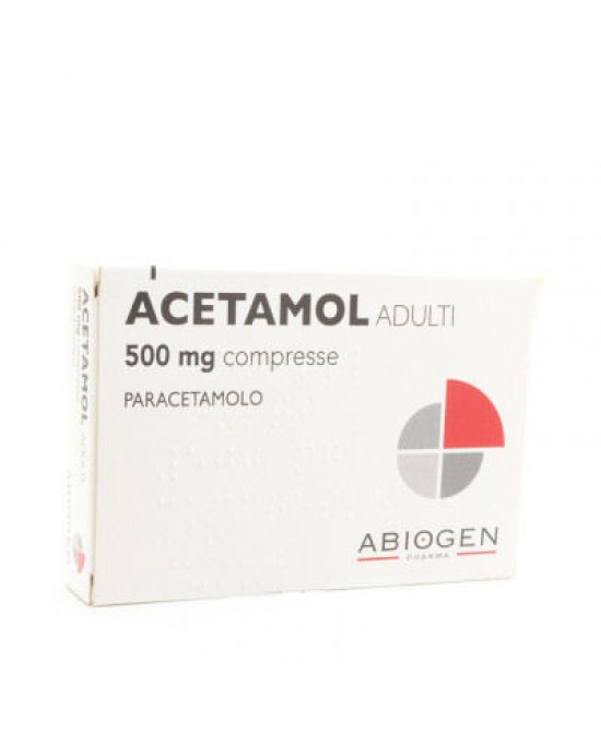 ACETAMOL*AD 20CPR 500MG - Gruppofarmastore.it