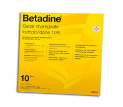 BETADINE*10GARZE IMPREGN 10x10 - Gruppofarmastore.it