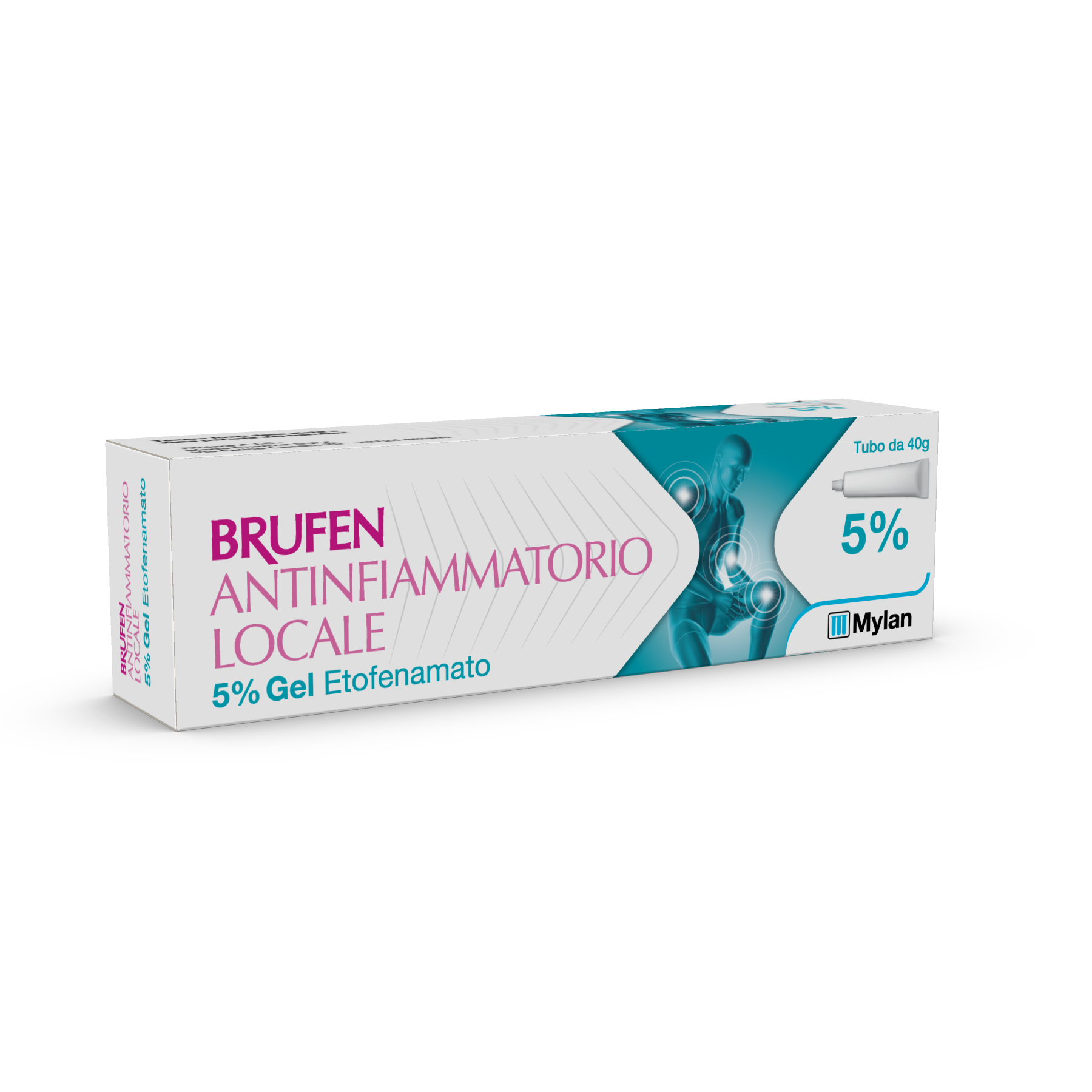 BRUFEN ANTINFIAMMAT*GEL 40G 5% - Gruppofarmastore.it