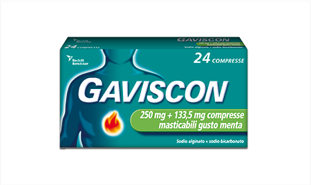 GAVISCON*24CPR MENT250+133,5MG - Gruppofarmastore.it