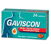 GAVISCON*24CPR FRAG250+133,5MG - Gruppofarmastore.it