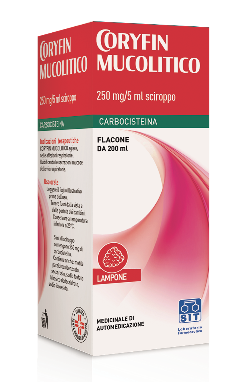 CORYFIN MUCOLITICO*SCIR 200ML - Gruppofarmastore.it