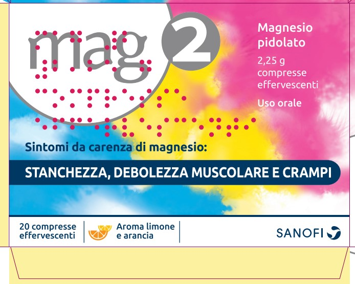 MAG 2*20CPR EFF 2,25G - Gruppofarmastore.it