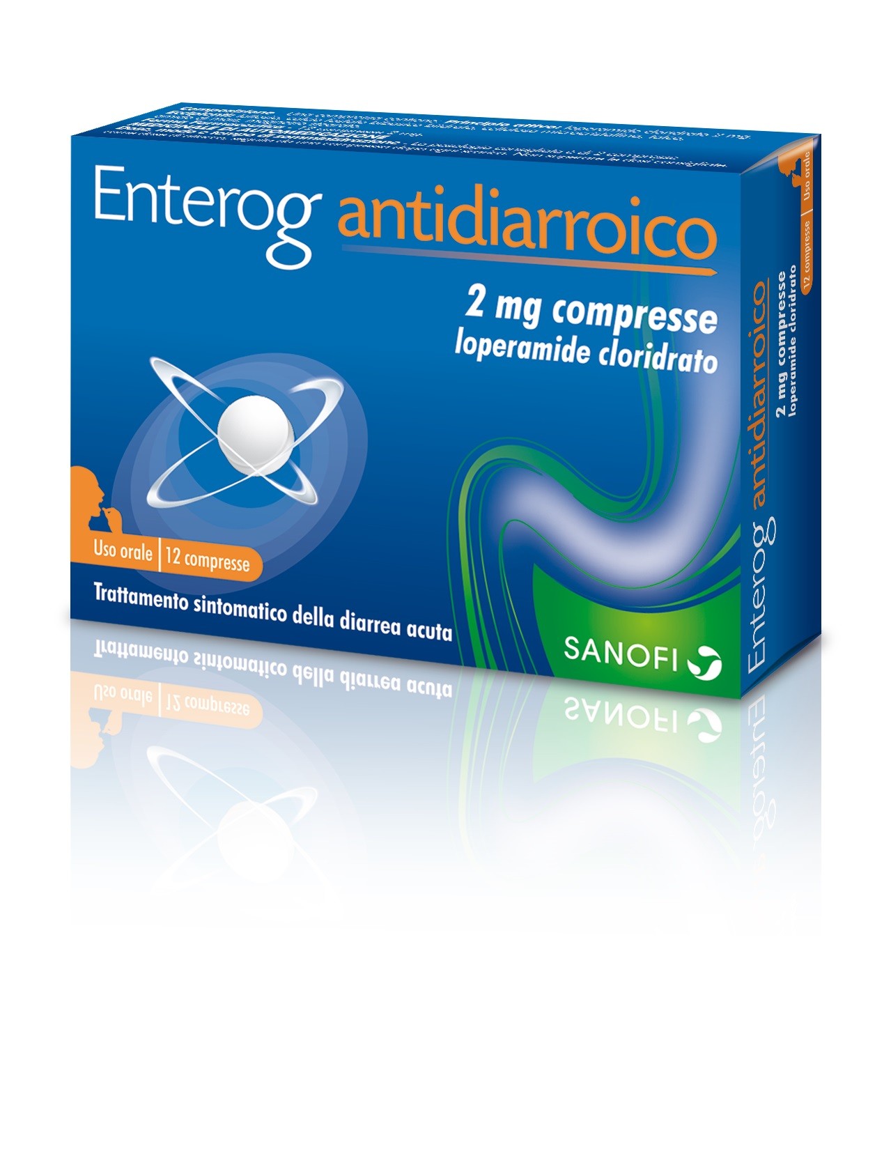 ENTEROG ANTIDIARROICO*12CPR2MG - Gruppofarmastore.it