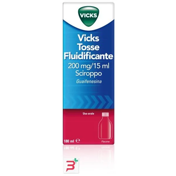 VICKS TOSSE FLUIDIF*FL 180ML - Gruppofarmastore.it