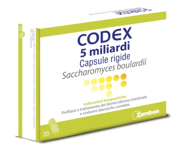 CODEX*20CPS 5MLD 250MG BLISTER - Gruppofarmastore.it