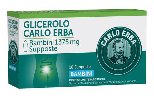 GLICEROLO*BB 18SUPP 1375MG - Gruppofarmastore.it