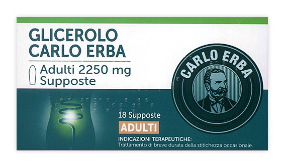 GLICEROLO*AD 18SUPP 2250MG - Gruppofarmastore.it