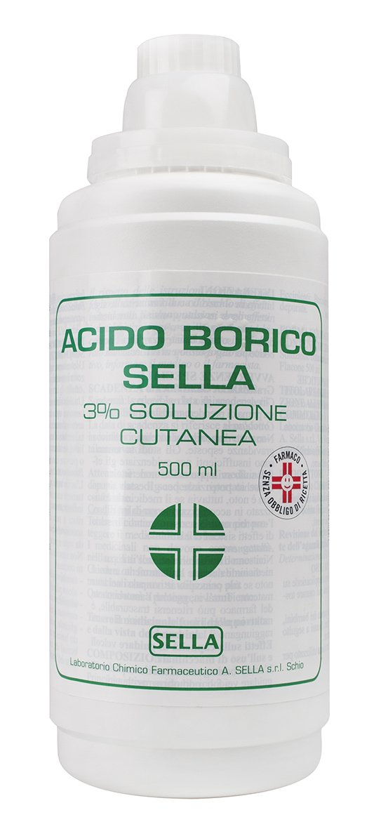 ACIDO BORICO SELLA*3% 500ML - Gruppofarmastore.it