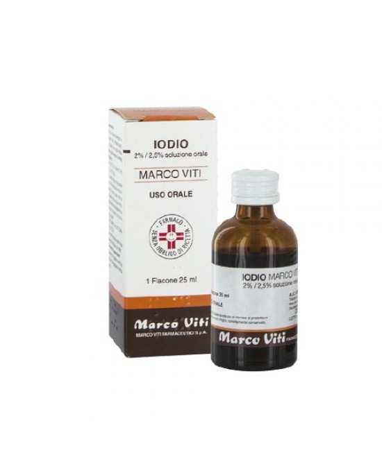 IODIO OS SOLUZ MV*25ML 2%+2,5% - Gruppofarmastore.it