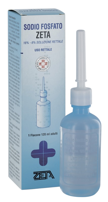 SODIO FOSFATO ZETA*RETT 120ML - Gruppofarmastore.it