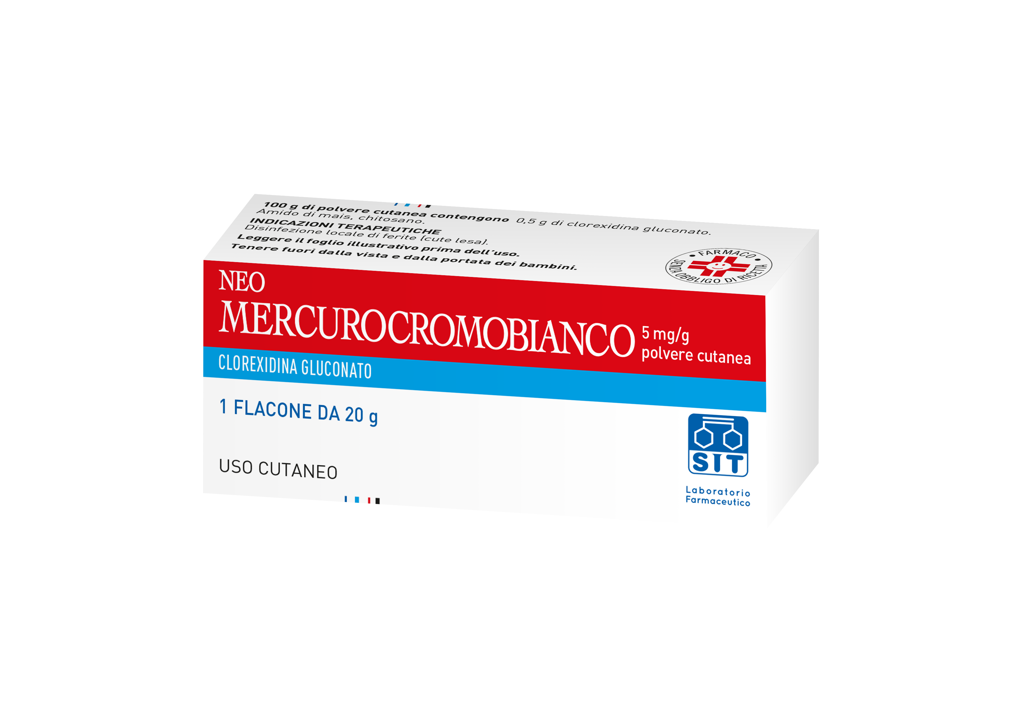 NEOMERCUROCROMO BIANCO*POLV20G - Gruppofarmastore.it