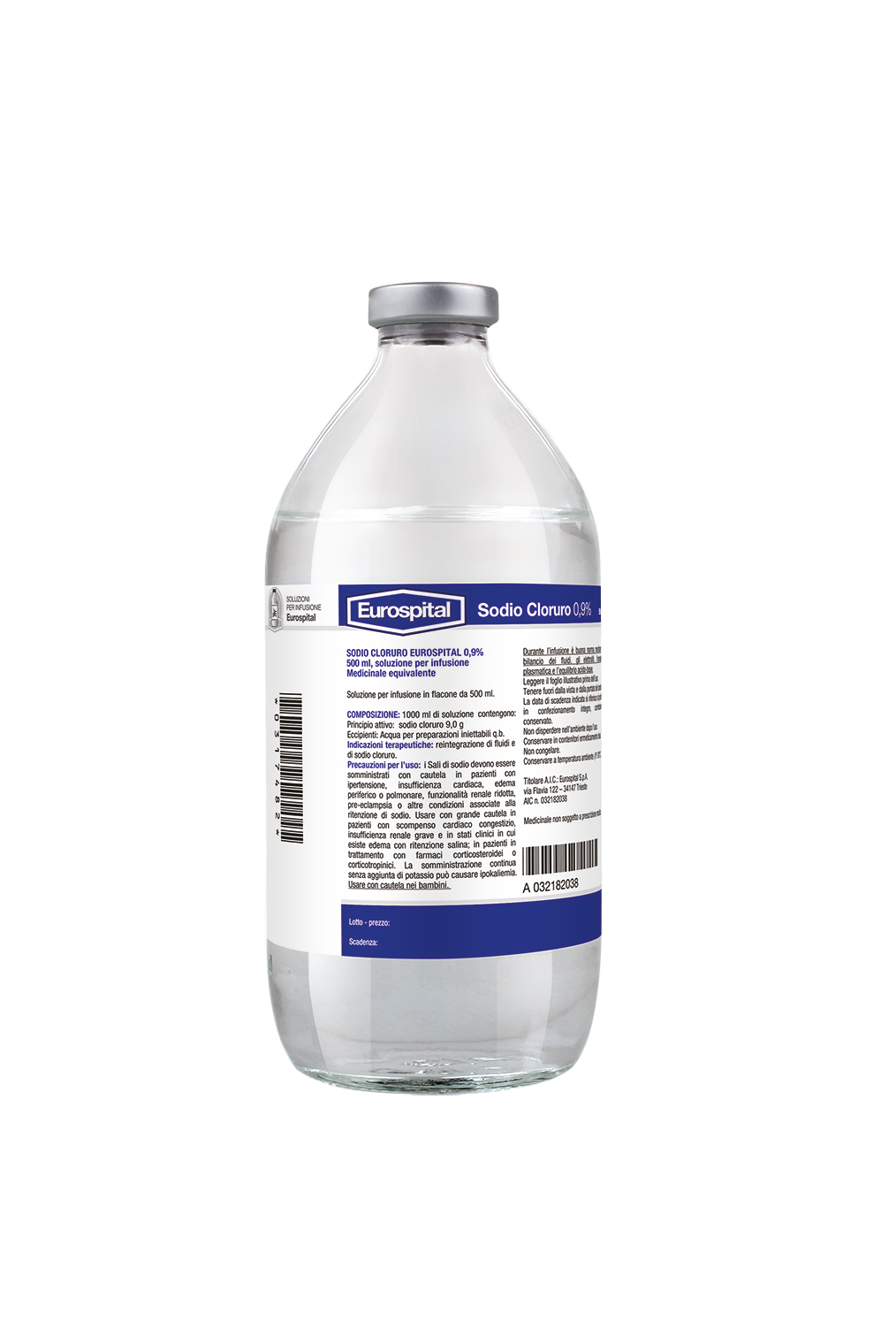 SODIO CLORURO EUROS*0,9% 250ML - Gruppofarmastore.it