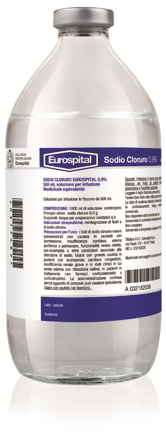 SODIO CLORURO EUROS*0,9% 500ML - Gruppofarmastore.it