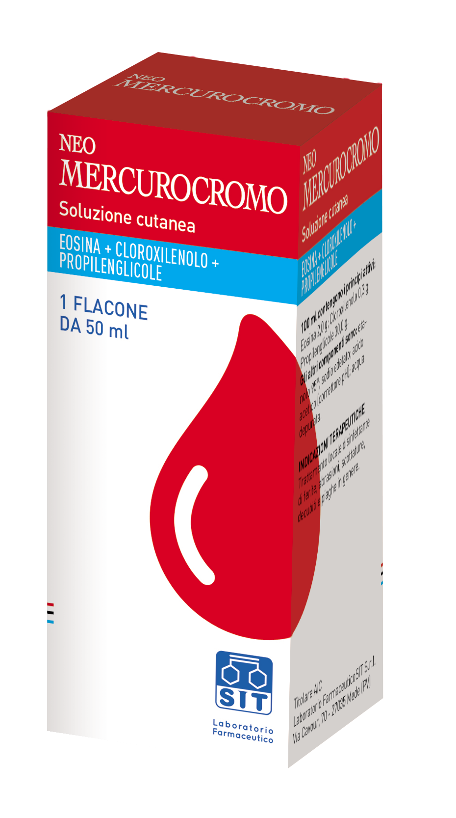 NEOMERCUROCROMO*SOLUZ FL 50ML - Gruppofarmastore.it
