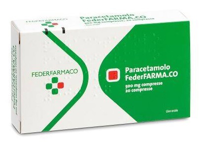 PARACETAMOLO F*20CPR 500MG - Gruppofarmastore.it