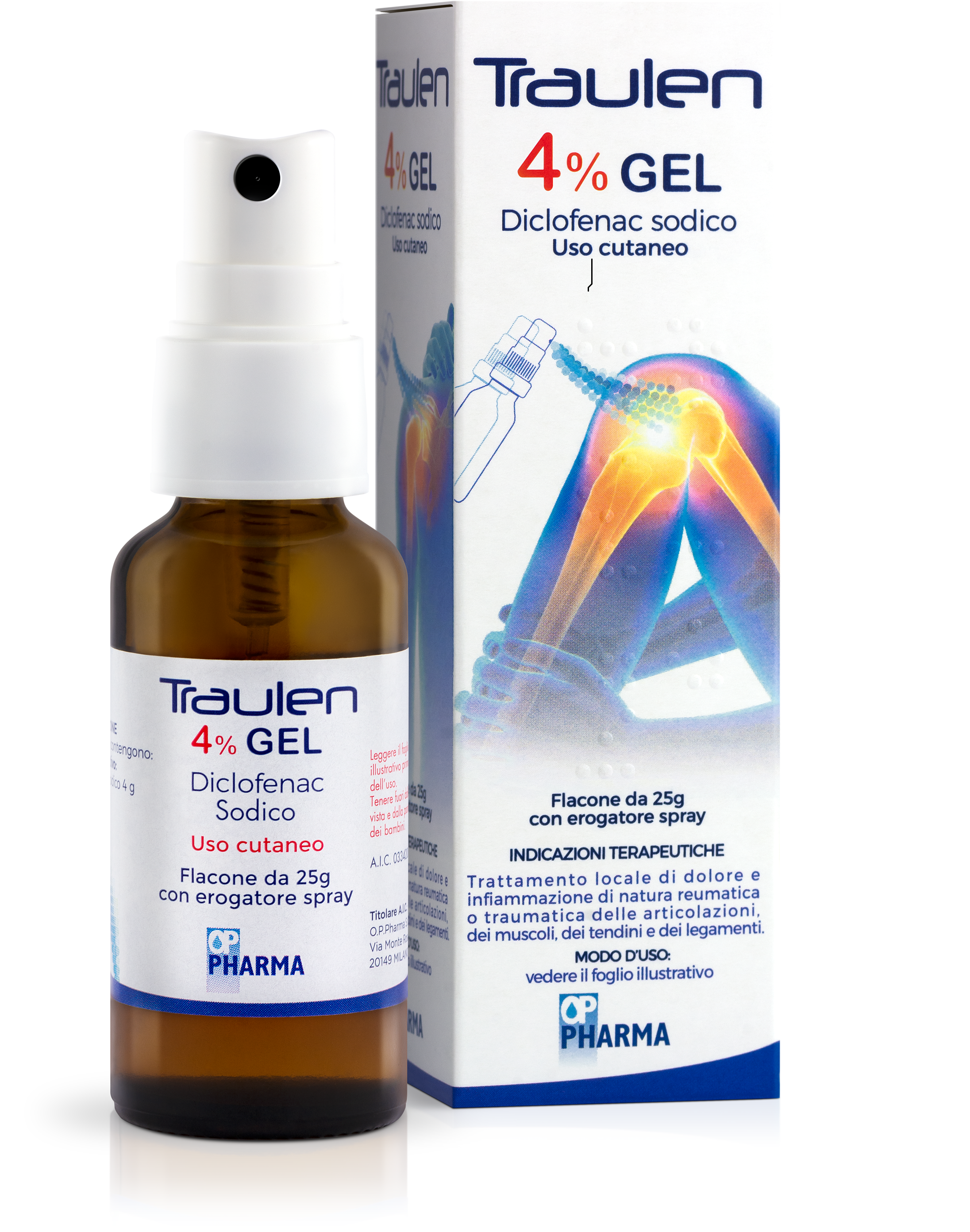 TRAULEN*GEL 4% FL 25G C/EROG - Gruppofarmastore.it