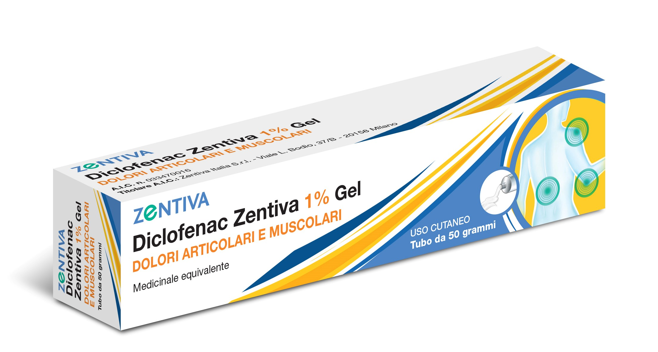 DICLOFENAC ZENTIVA*GEL 50G 1% - Gruppofarmastore.it