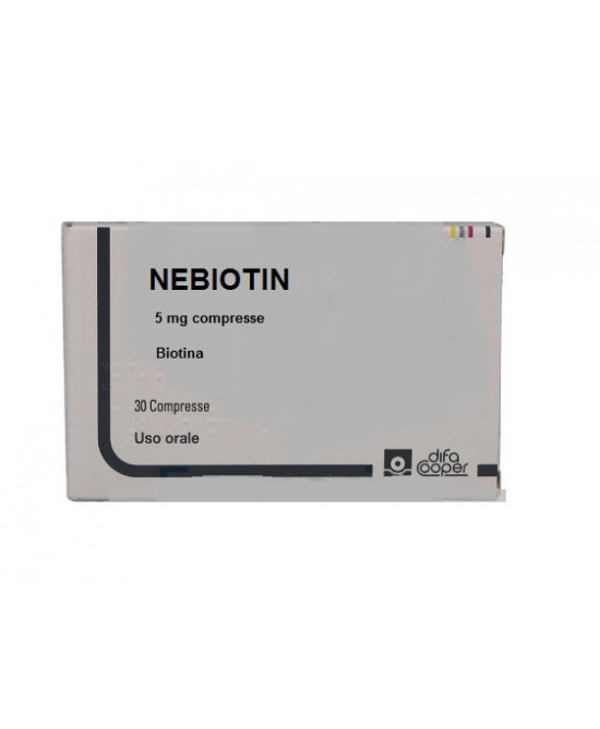NEBIOTIN*30CPR 5MG - Gruppofarmastore.it
