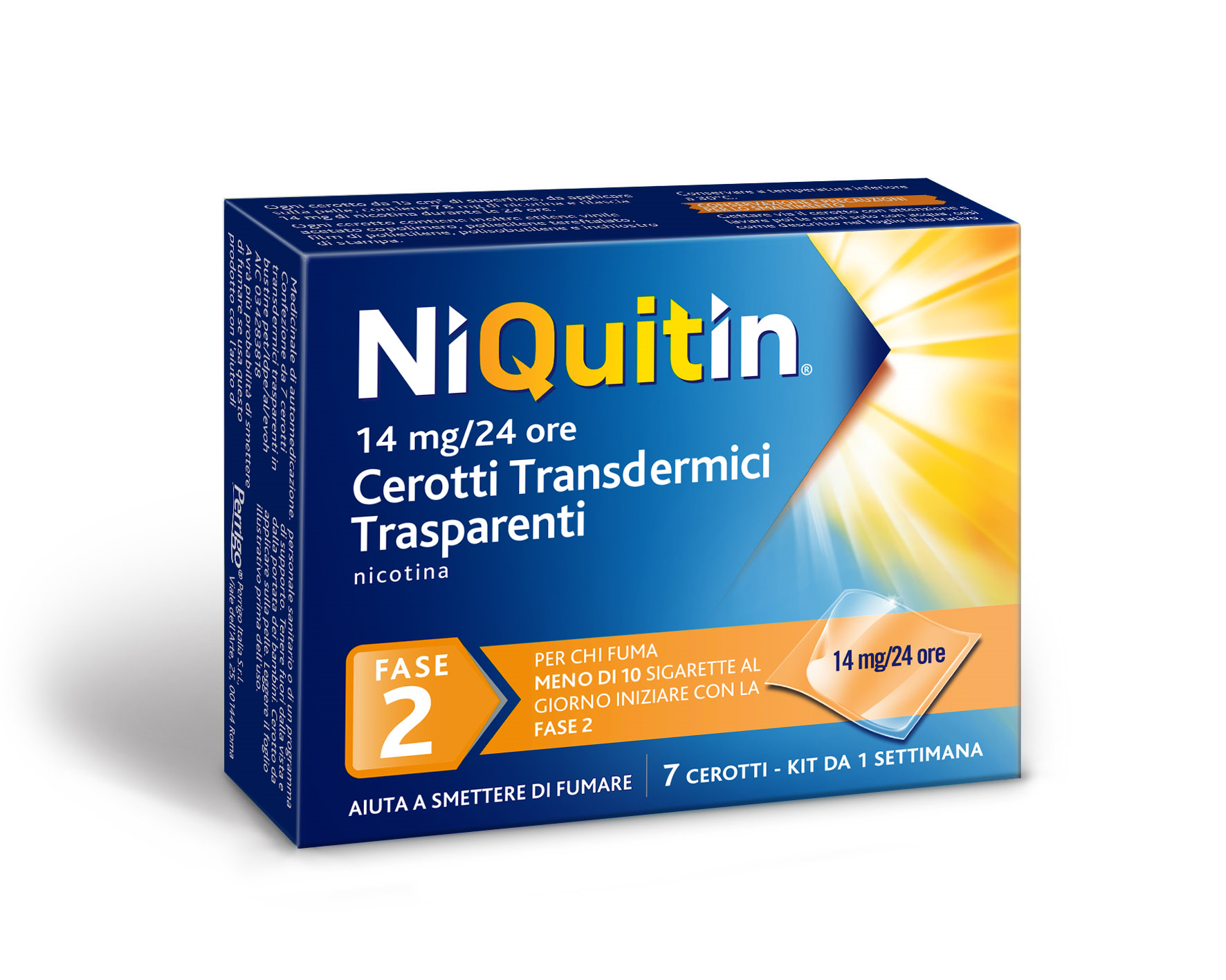 NIQUITIN*7CER TRANSD 14MG/24H - Gruppofarmastore.it