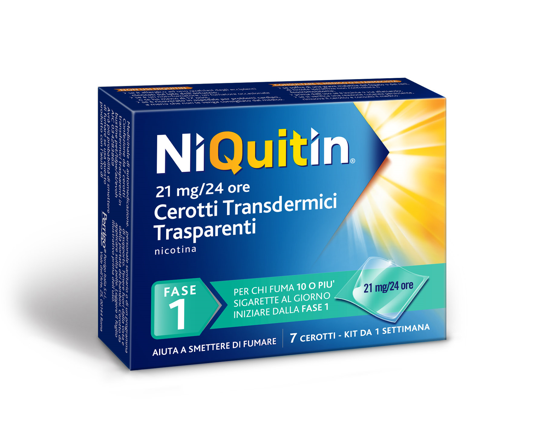 NIQUITIN*7CER TRANSD 21MG/24H - Gruppofarmastore.it
