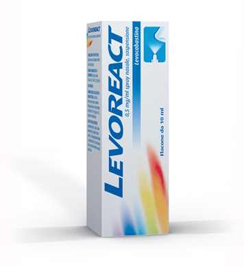 LEVOREACT*SPRAY NAS 10ML 0,5MG - Gruppofarmastore.it