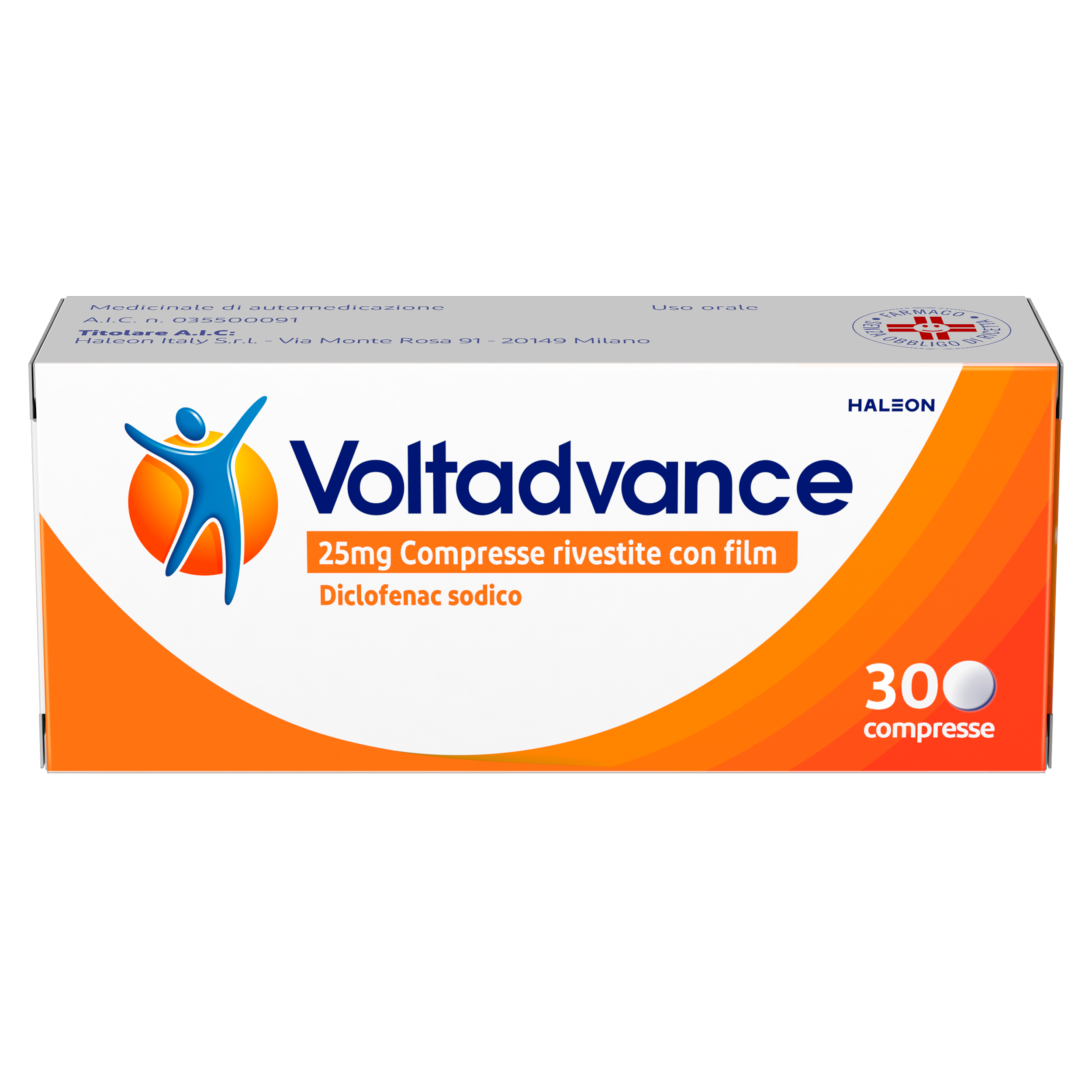 VOLTADVANCE*30CPR RIV 25MG - Gruppofarmastore.it