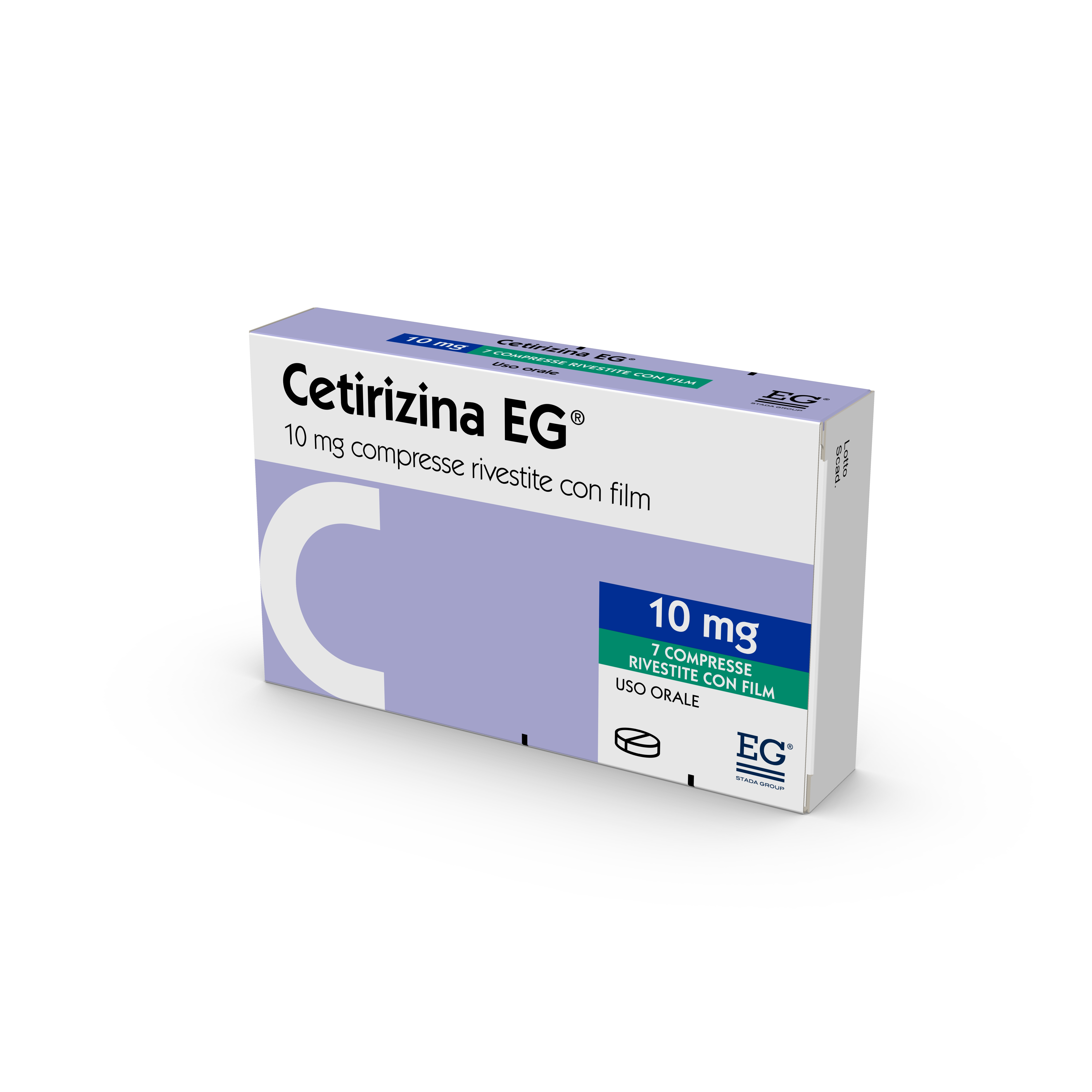 CETIRIZINA EG*7CPR RIV 10MG - Gruppofarmastore.it