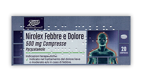 NIROLEX FEBBRE DOL*20CPR 500MG - Gruppofarmastore.it