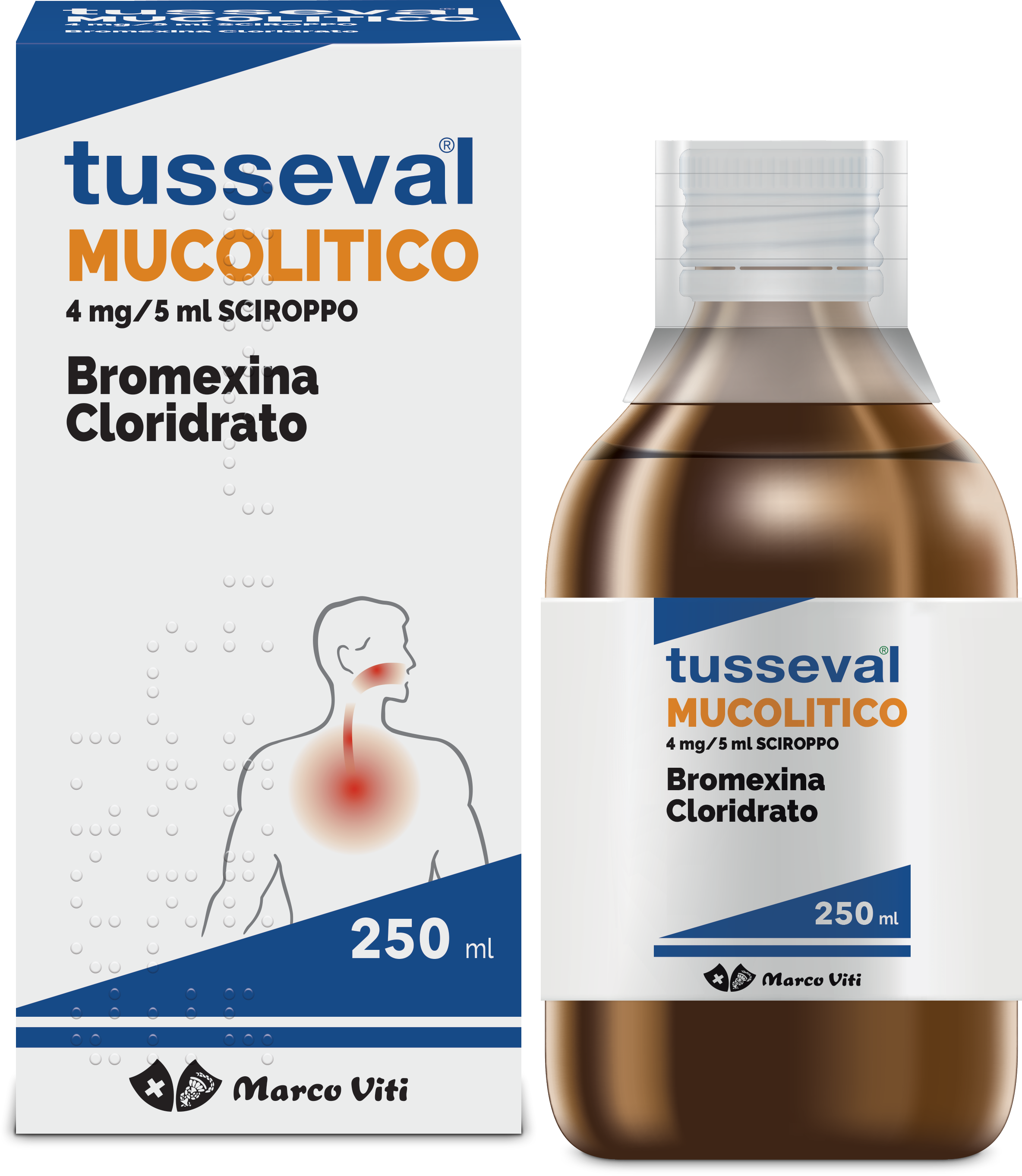 TUSSEVAL MUCOLITICO*SCIR 250ML - Gruppofarmastore.it
