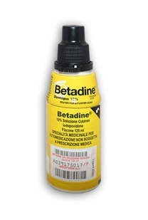 BETADINE*SOLUZ CUT 125ML 10% - Gruppofarmastore.it