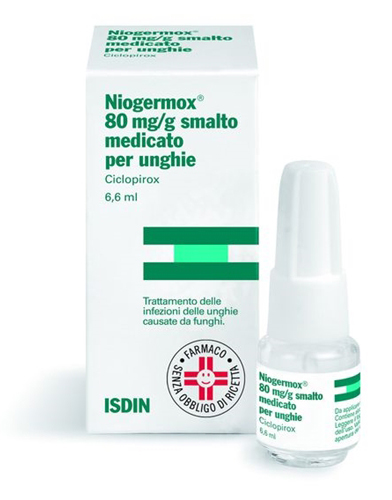 NIOGERMOX*SMALTO UNGHIE 6,6ML - Gruppofarmastore.it