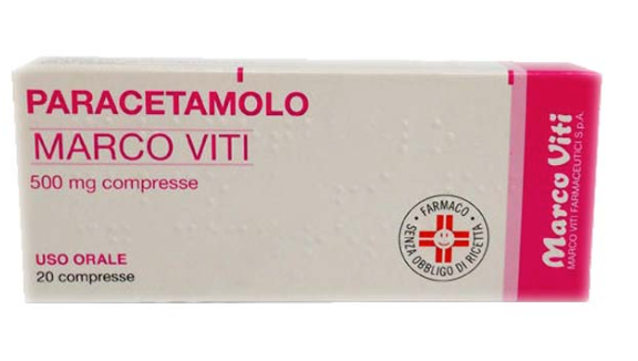 PARACETAMOLO MV*20CPR 500MG - Gruppofarmastore.it
